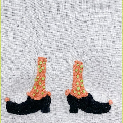 A Witch’s Feet Cocktail Napkin