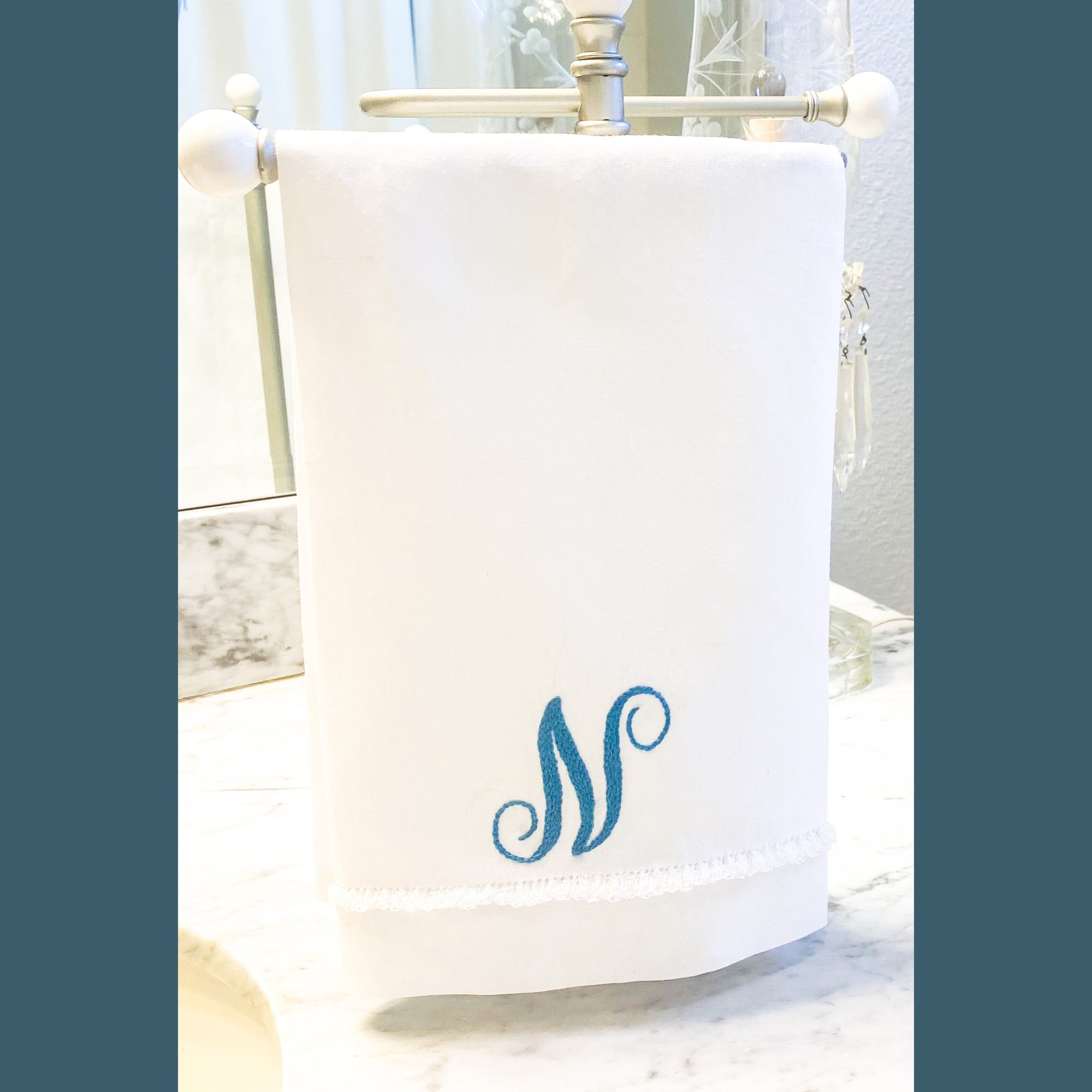 Tea Towel Monogrammed