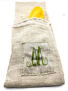 LINEN FRENCH BAGUETTE BAG